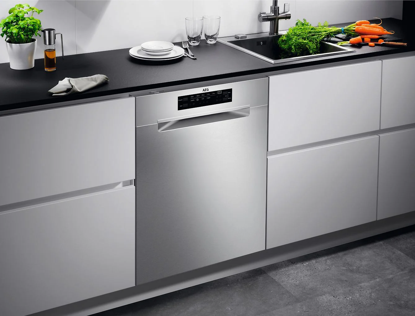 AEG FBB32607ZM 3000-sarjan -astianpesukone, teräs - Image 3