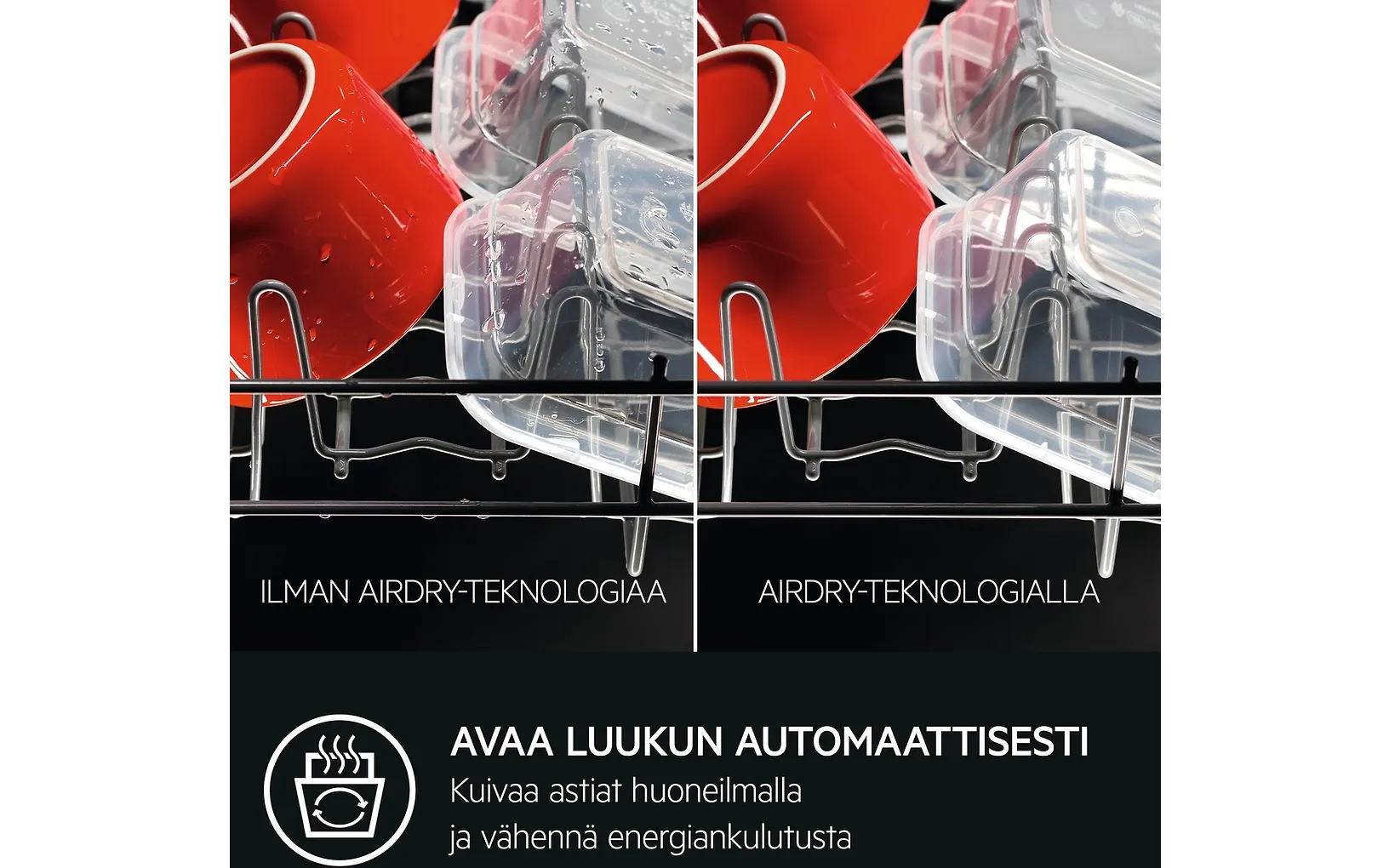AEG FFB73507ZM 7000-sarjan astianpesukone, teräs - Image 6