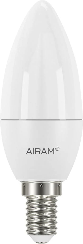 Airam LED -saunalamppu, E14, 2800 K, 470 lm, opaali