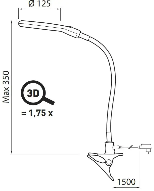 Airam Loop Clip 3D 6W 480lm - Image 4