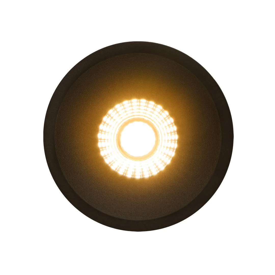 Albric LED-alasvalo IP44 musta - Image 2