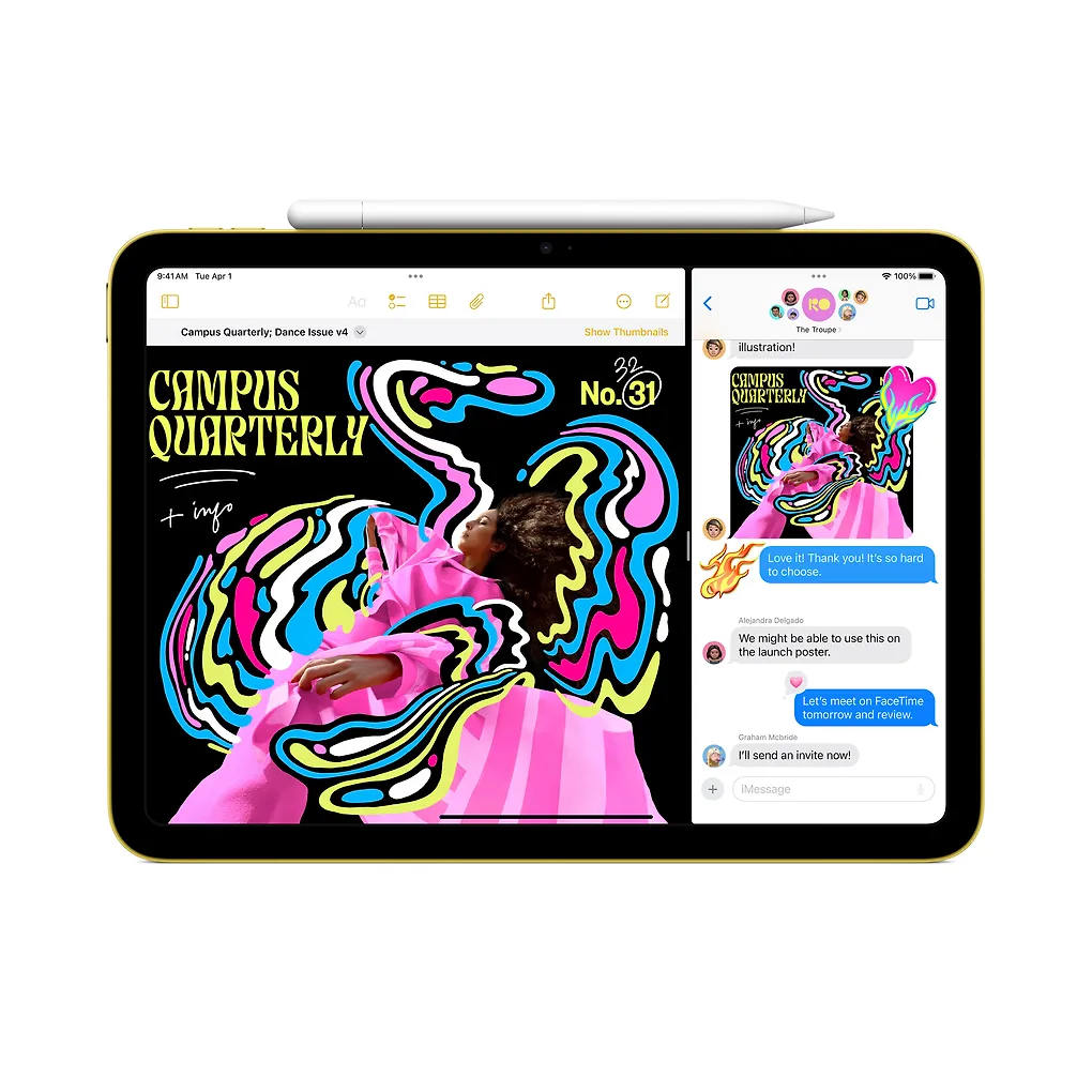 Apple iPad 11" 128 Gt WiFi 2025 -tabletti, hopea (MD3Y4) - Image 4
