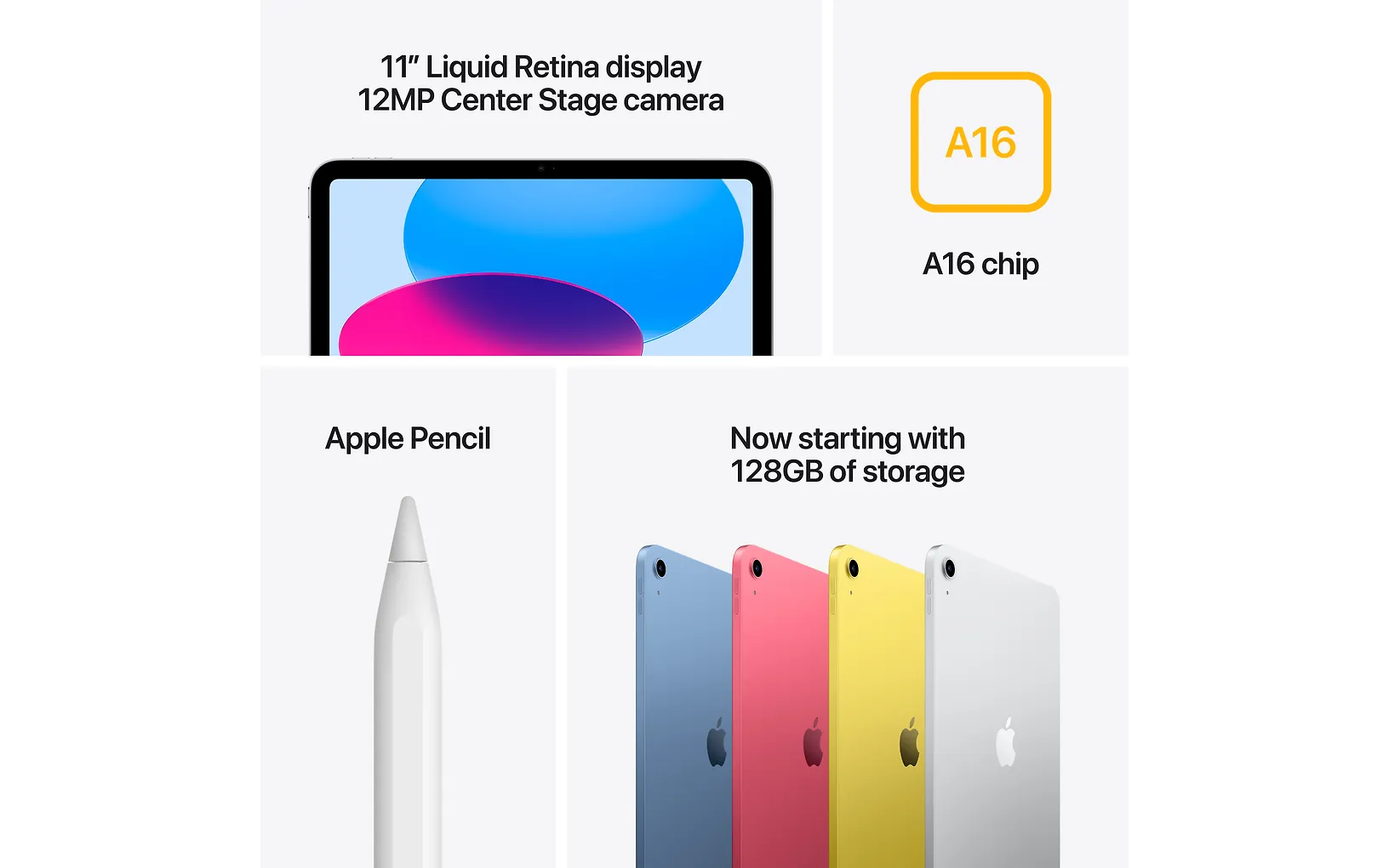 Apple iPad 11" 256 Gt WiFi 2025 -tabletti, hopea (MD4G4) - Image 7
