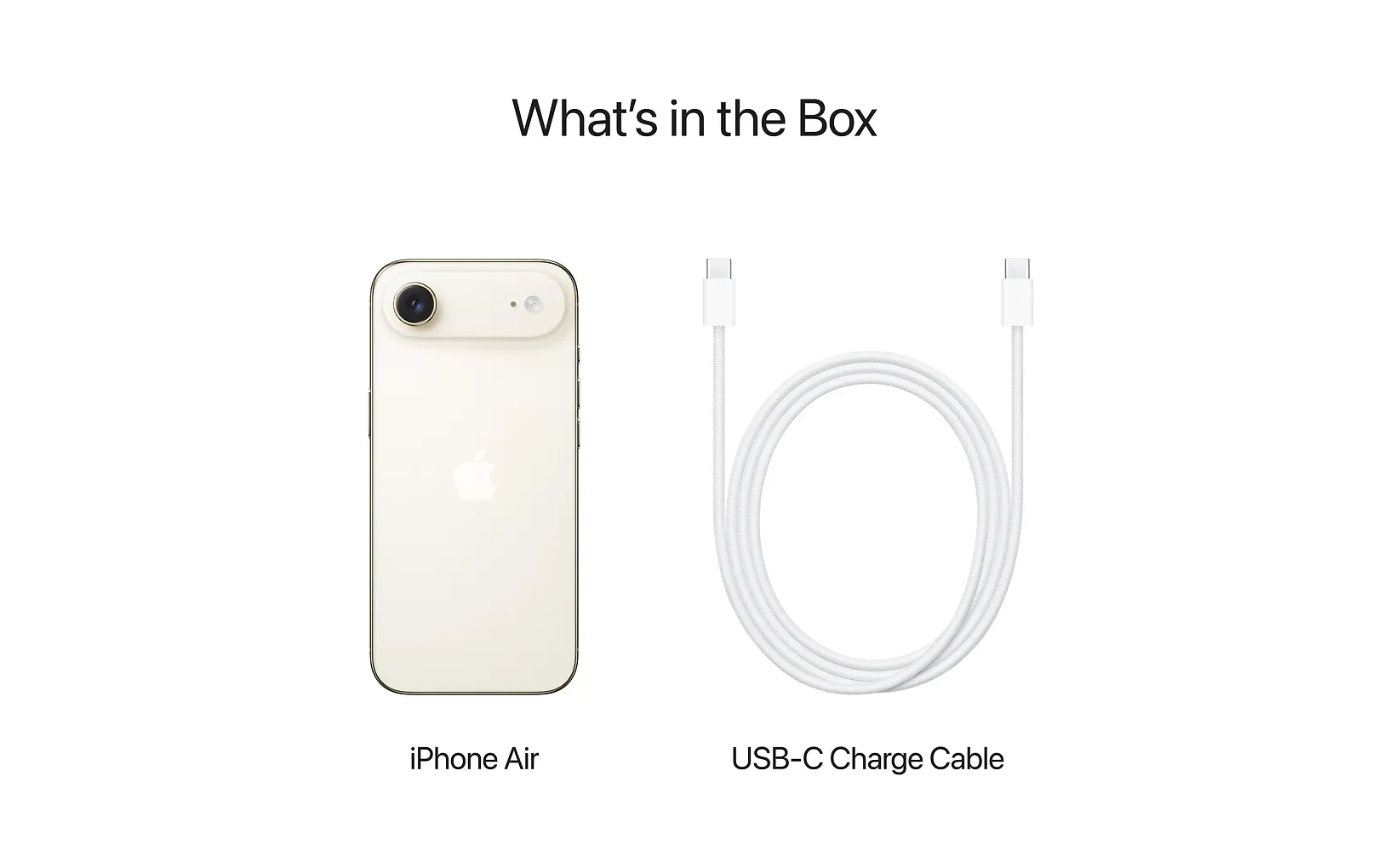 Apple iPhone Air 256 Gt puhelin, vaalea kulta - Image 11