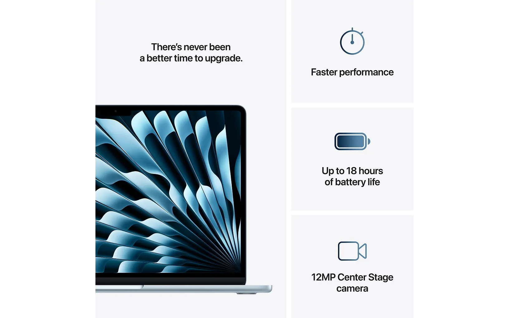 Apple MacBook Air 13" M4 16 Gt, 256 Gt 2025 -kannettava, taivaansininen (MC6T4) - Image 10