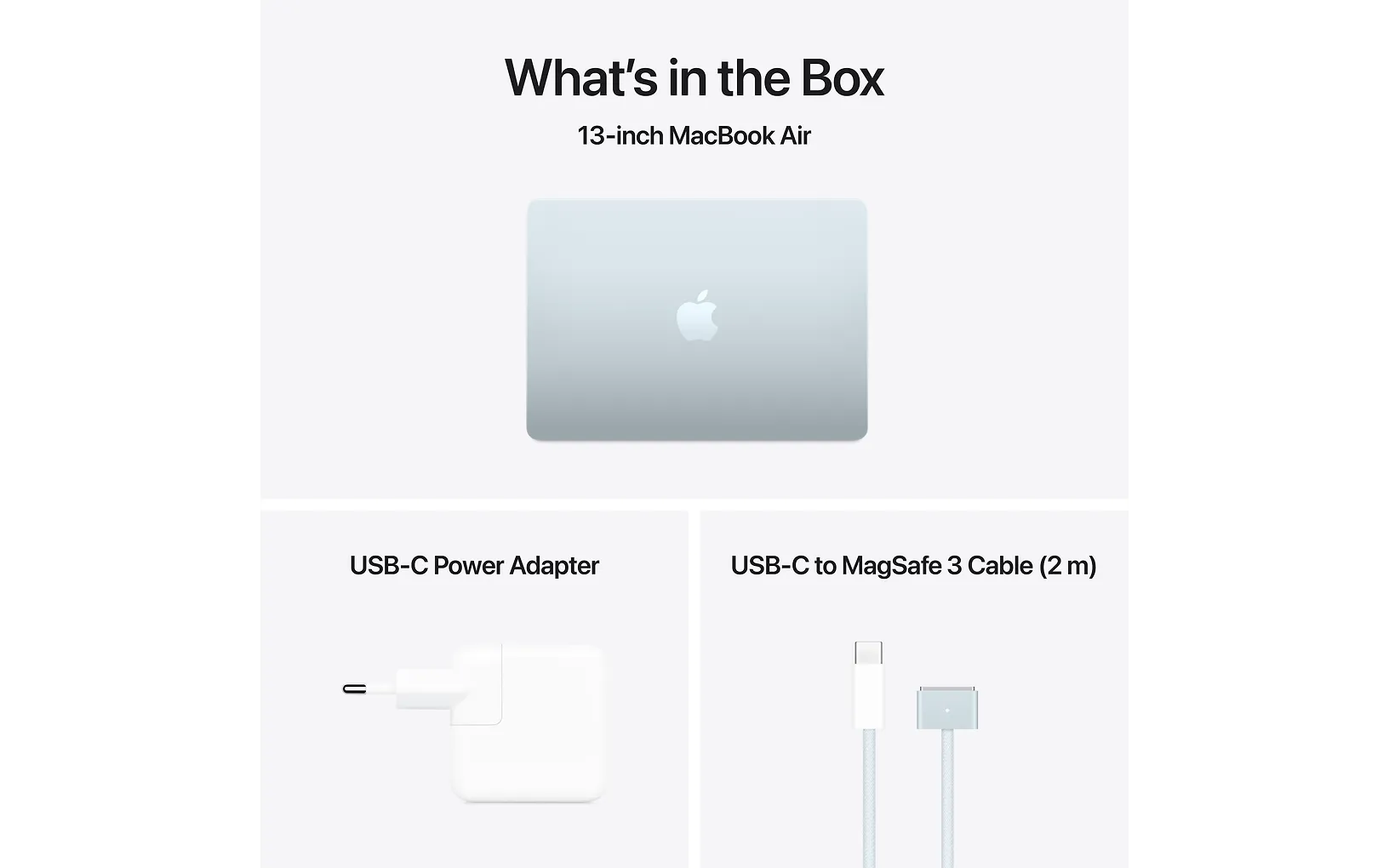 Apple MacBook Air 13" M4 16 Gt, 256 Gt 2025 -kannettava, taivaansininen (MC6T4) - Image 4