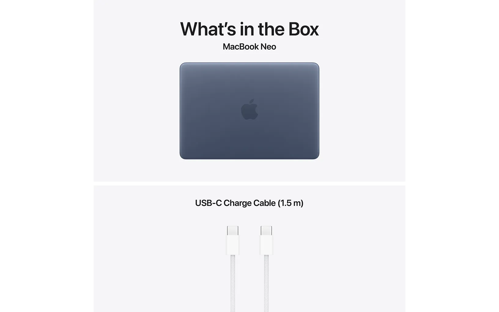 Apple MacBook Neo 13" A18 Pro 8 Gt, 256 Gt kannettava, indigo - Image 10