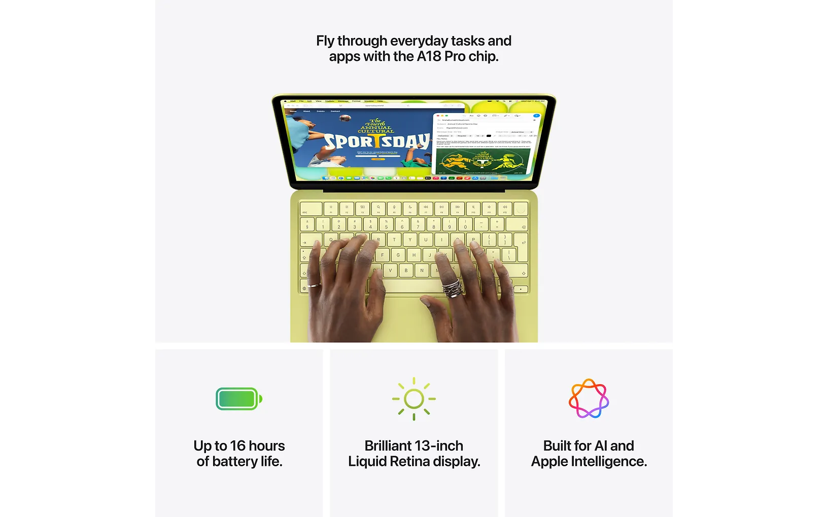 Apple MacBook Neo 13" A18 Pro 8 Gt, 512 Gt kannettava, roosa - Image 9