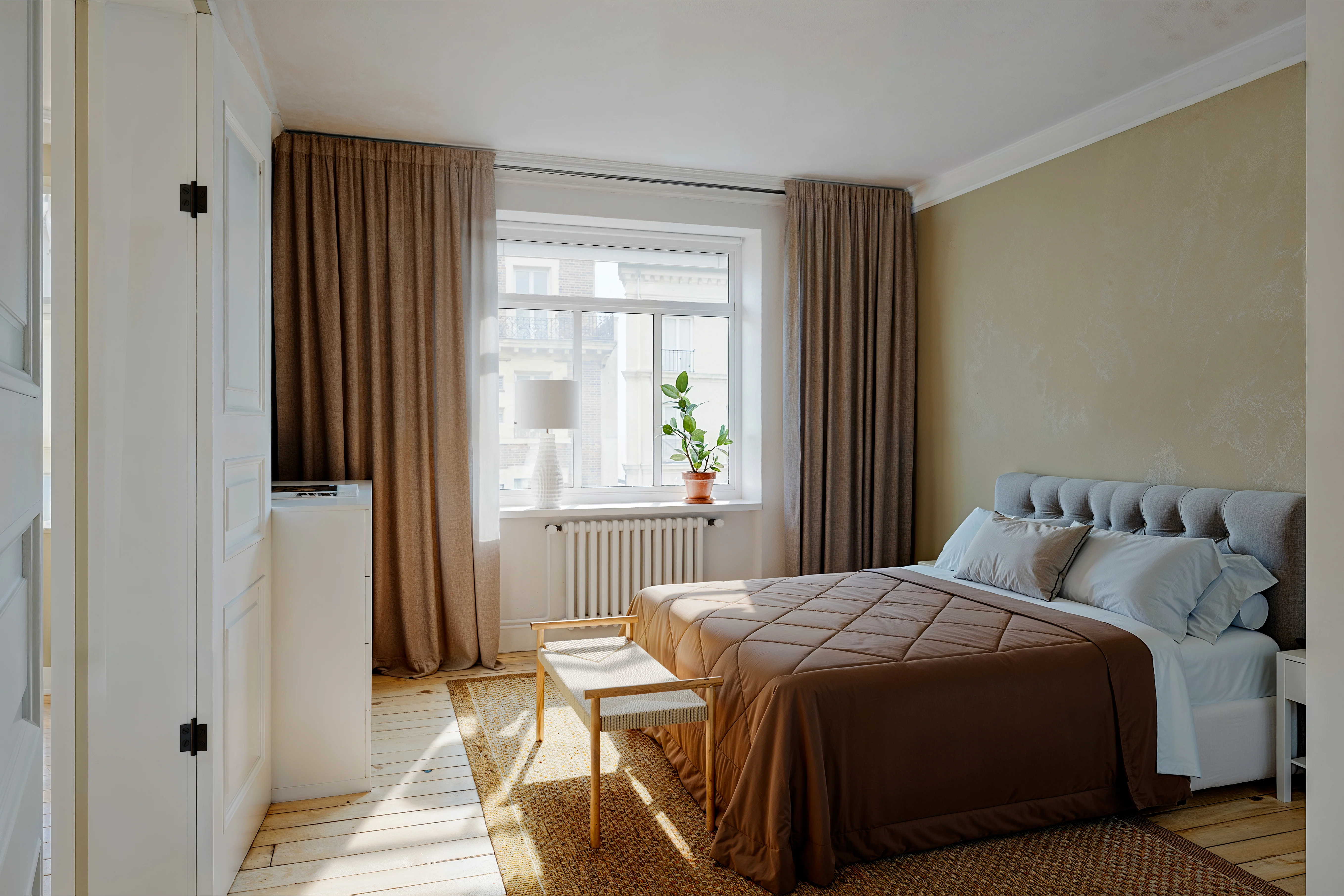 Bartha pöytävalaisin kerma / beige - Image 6