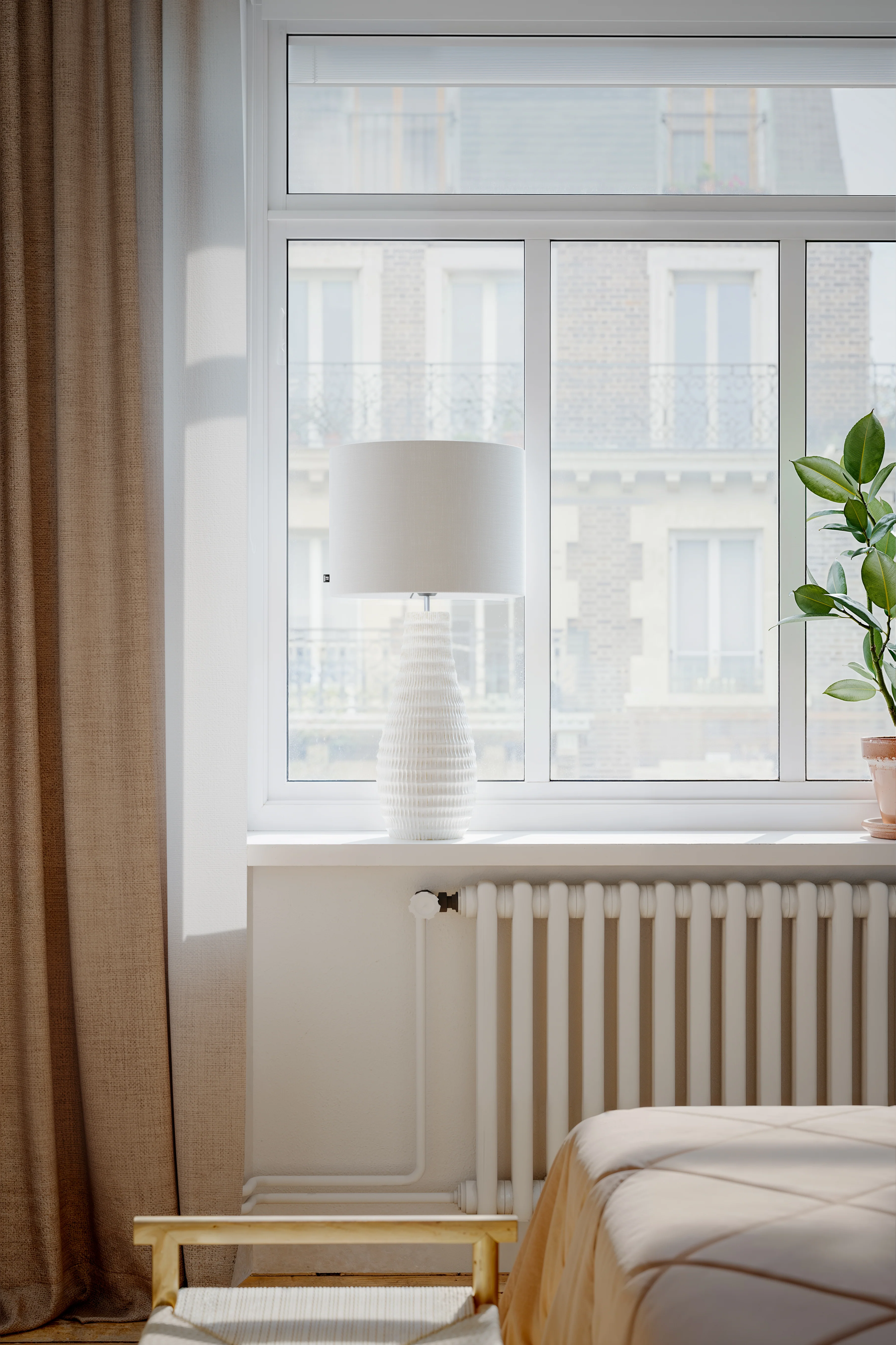 Bartha pöytävalaisin kerma / beige - Image 7