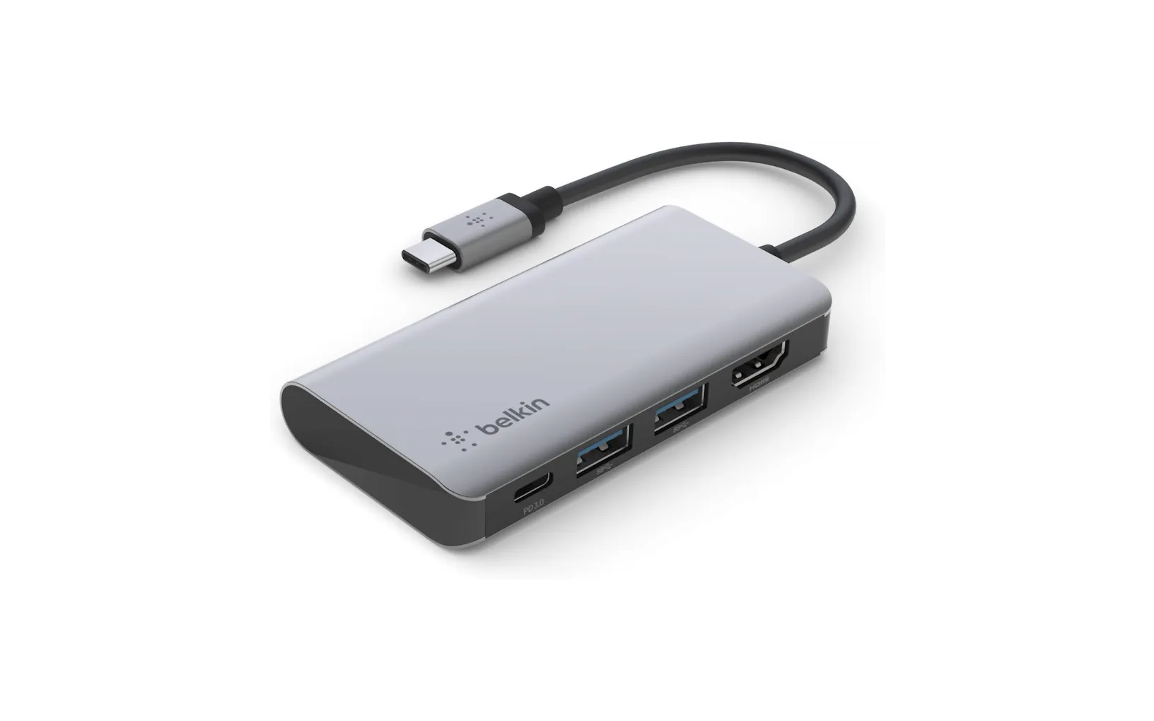 Belkin Connect USB-C-Hubi, 4 porttia - Image 3