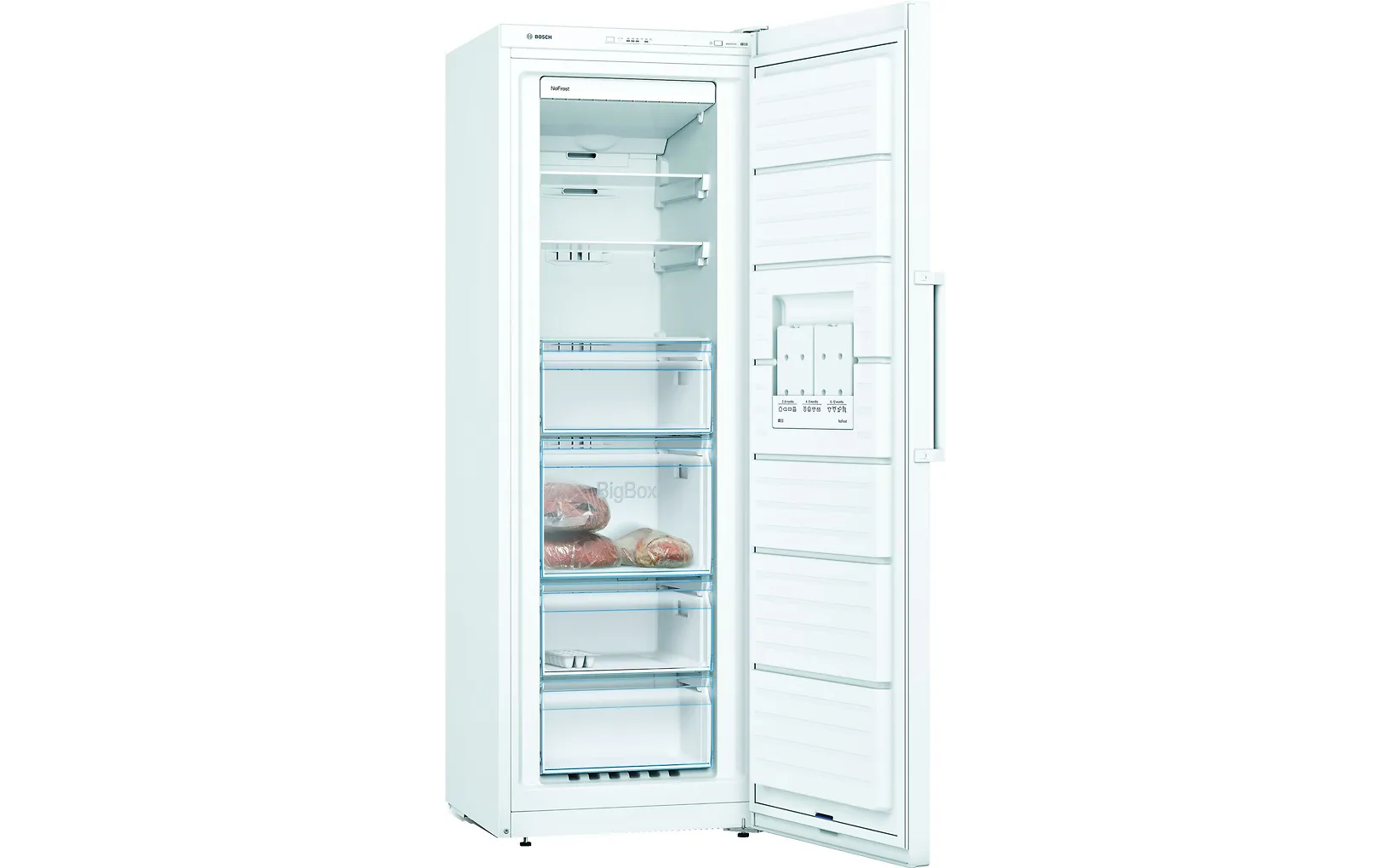 Bosch GSN33VWEP Serie 4 kaappipakastin, valkoinen - Image 2