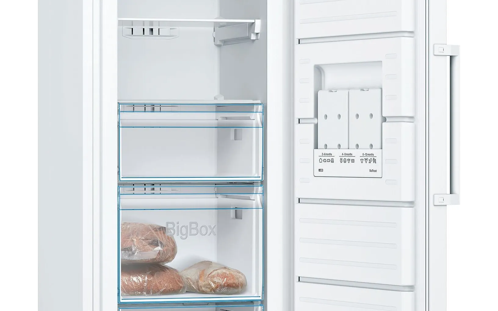 Bosch GSN33VWEP Serie 4 kaappipakastin, valkoinen - Image 3