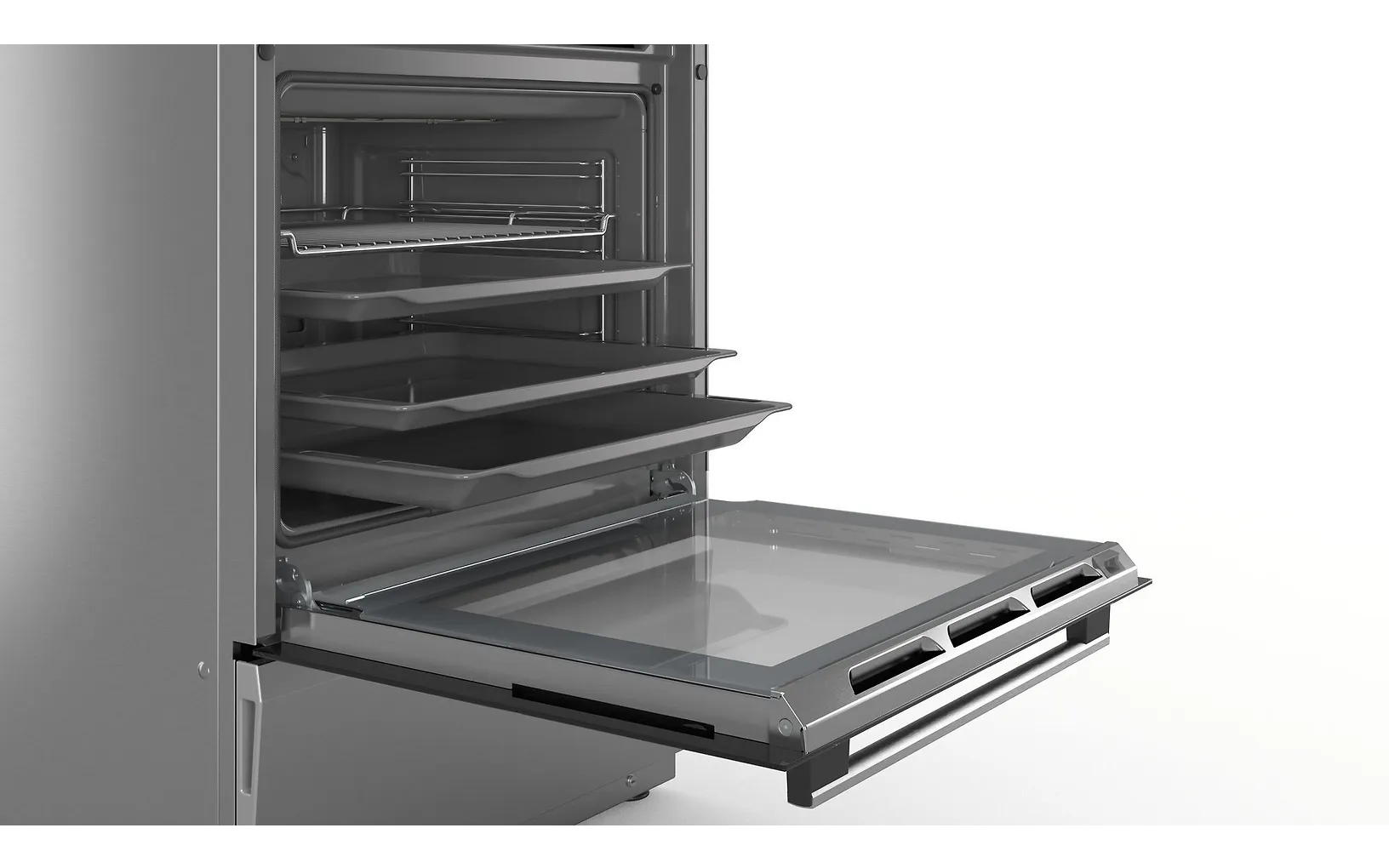 Bosch HLS79W351U Serie 6 induktioliesi, teräs - Image 4