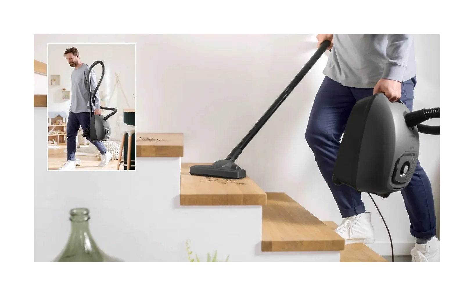 Bosch Serie 4 pölynimuri, BGL41GR3H, harmaa - Image 10