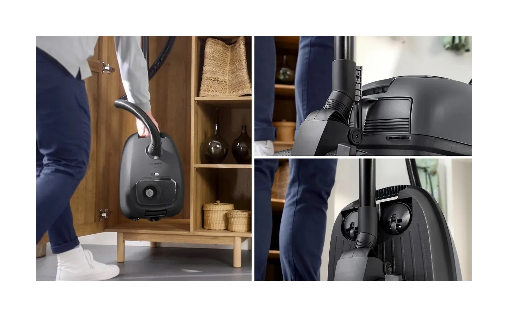 Bosch Serie 4 pölynimuri, BGL41GR3H, harmaa - Image 6