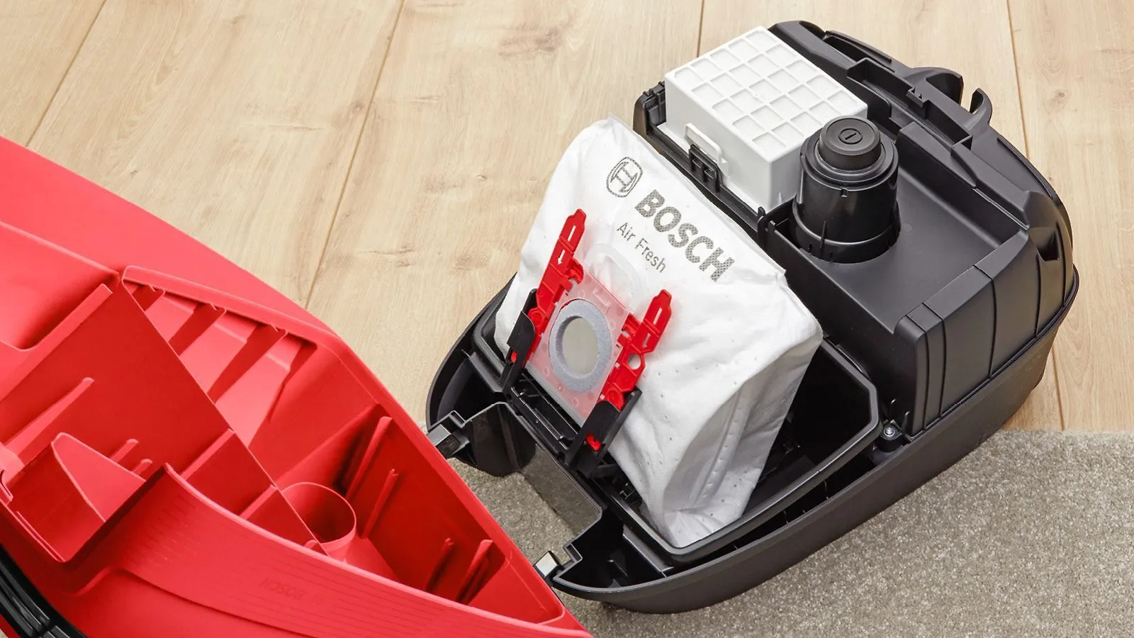 Bosch Serie 6 ProAnimal pölynimuri, BGL6PET1, punainen - Image 4