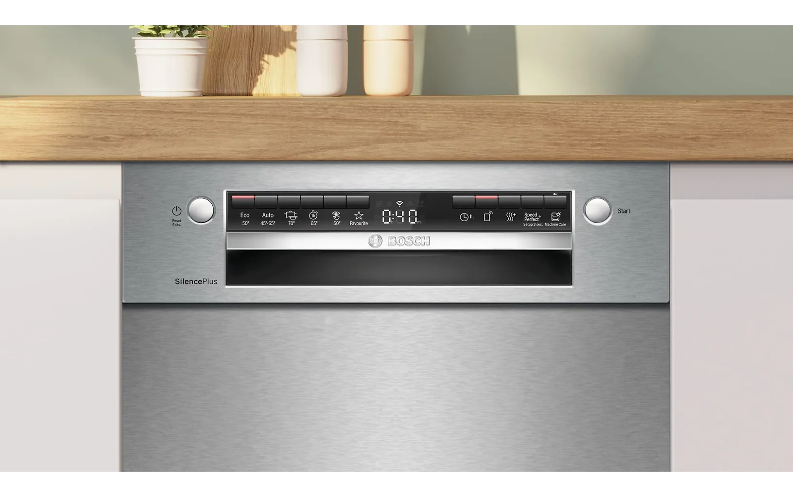 Bosch SPU4HMS10E Serie 4 astianpesukone, teräs - Image 3