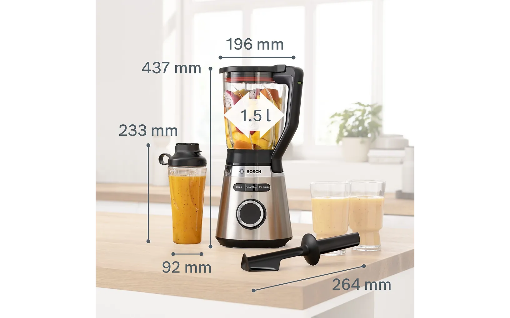 Bosch VitaPower Serie 4 MMB6384M -tehosekoitin - Image 7