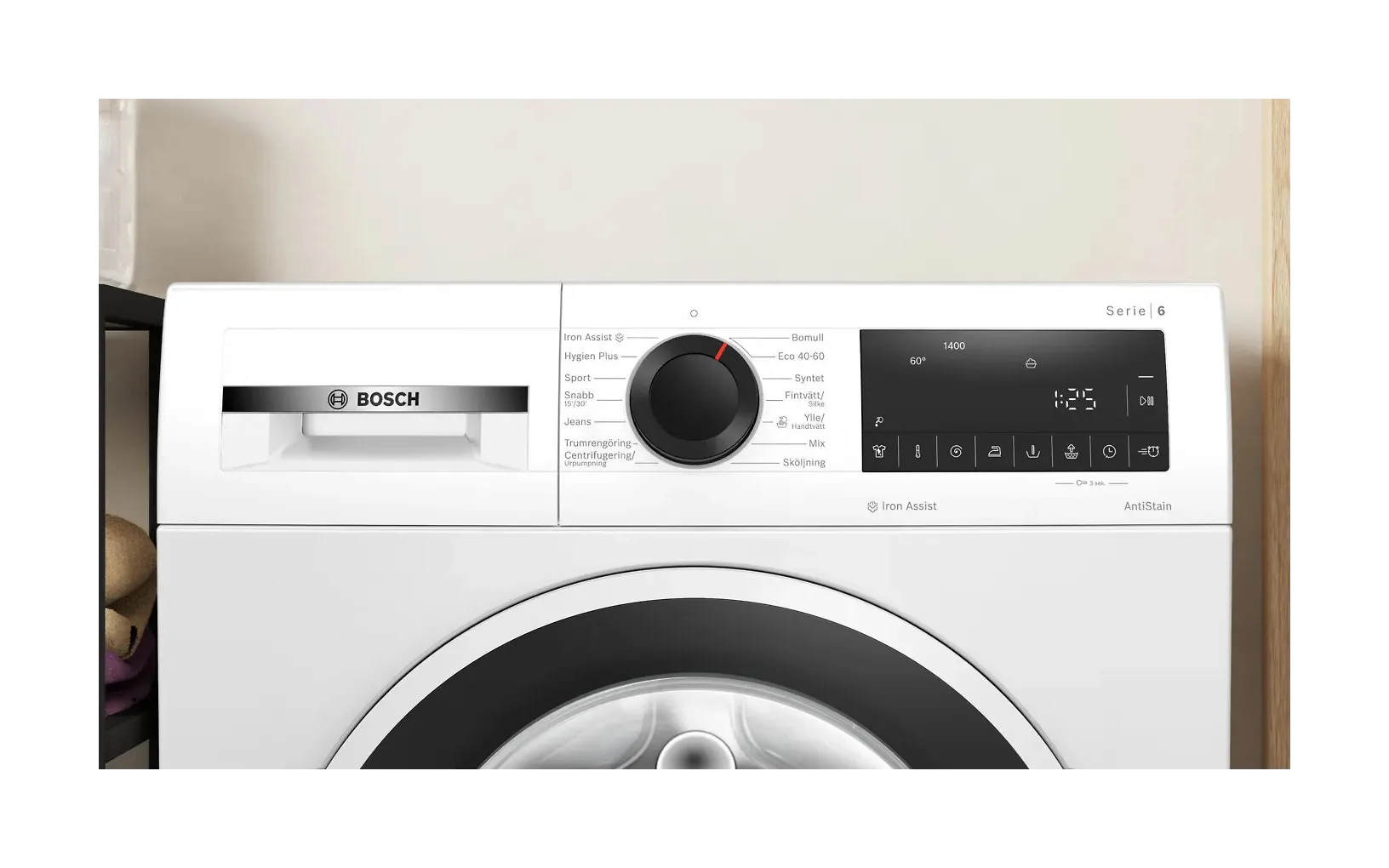 Bosch WGG244ZISN Serie 6 pyykinpesukone, valkoinen - Image 4