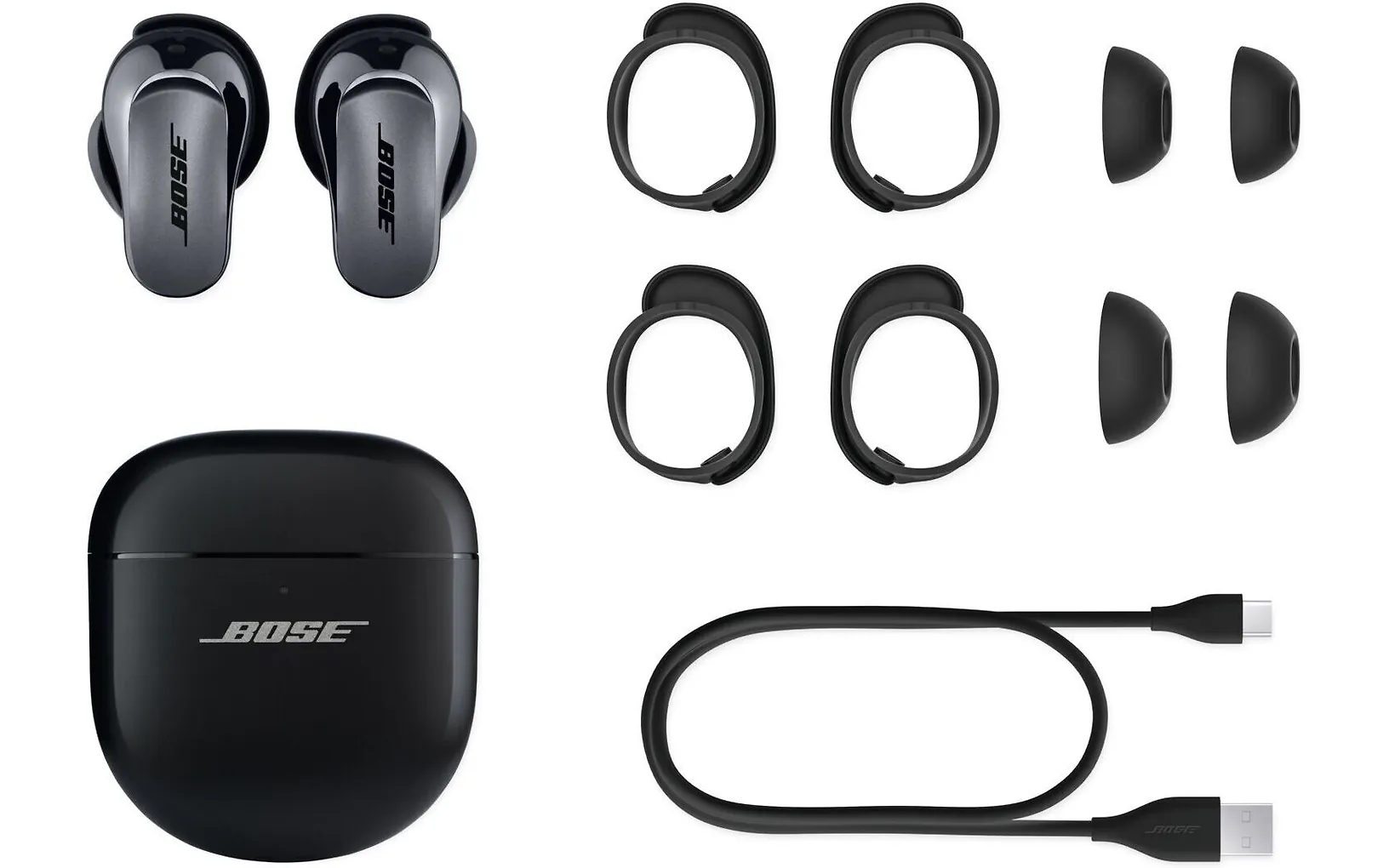 Bose QuietComfort Ultra Earbuds vastamelukuulokkeet, musta - Image 8