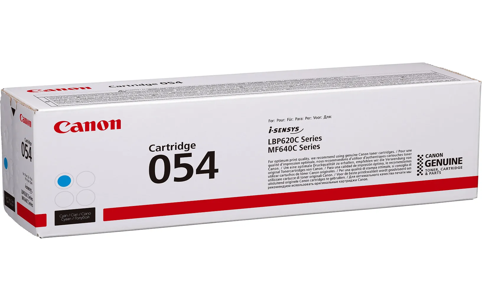 Canon 054 -laservärikasetti, syaani