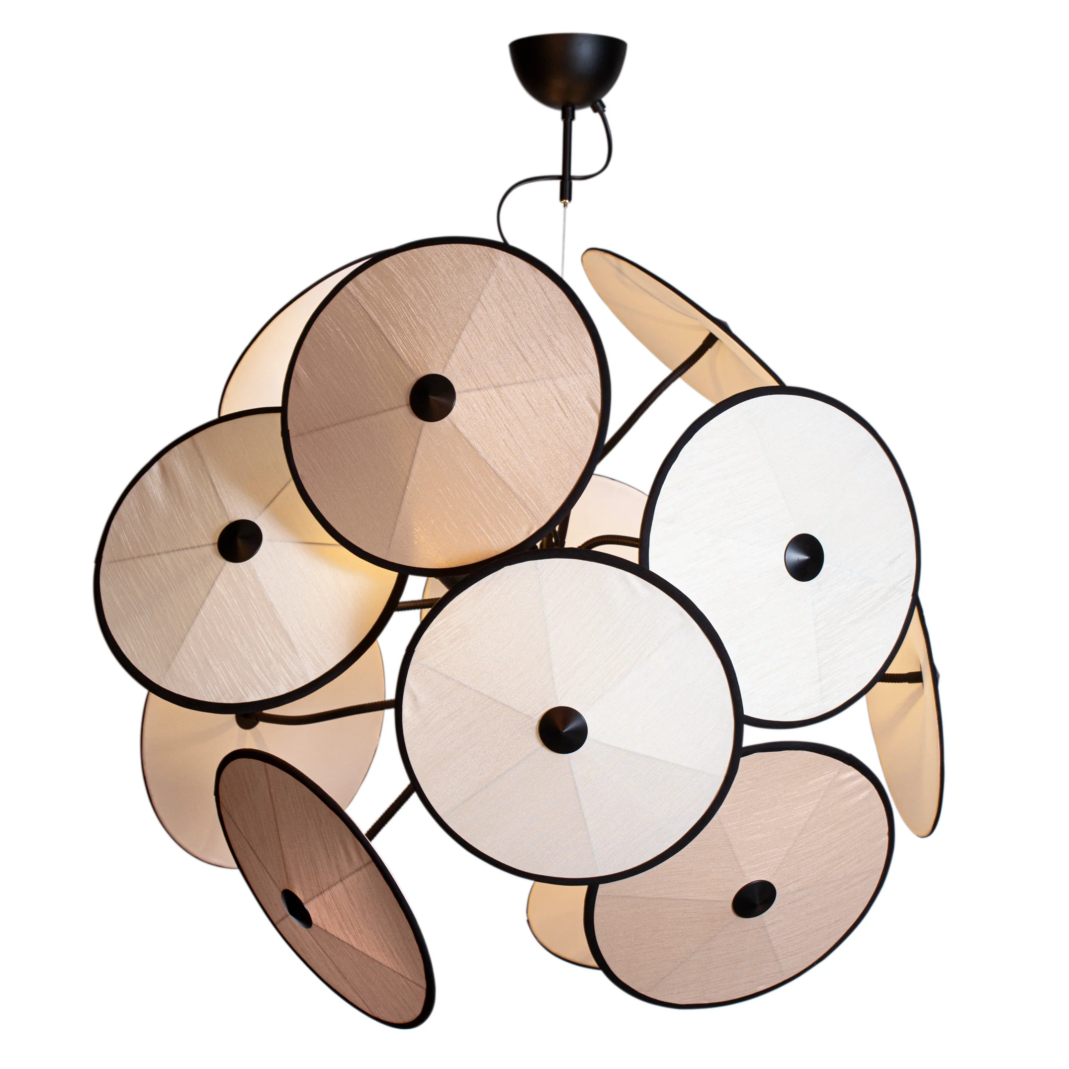 Cappello Riippuvalaisin Ø82cm Mattamusta/Beige - Image 2