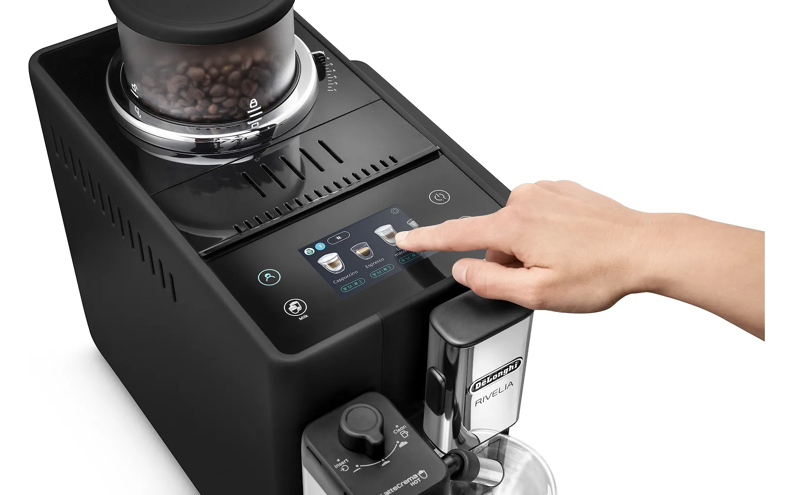DeLonghi Rivelia EXAM440.55.B kahviautomaatti, musta - Image 4