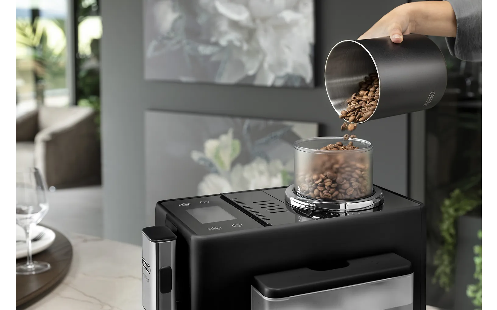 DeLonghi Rivelia EXAM440.55.B kahviautomaatti, musta - Image 6