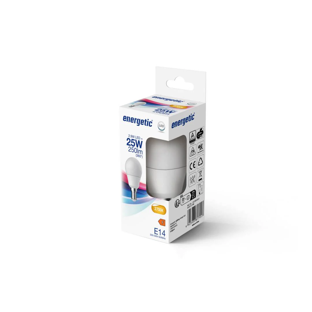 E14 G45 2700K 250lm huurrettu - Image 2