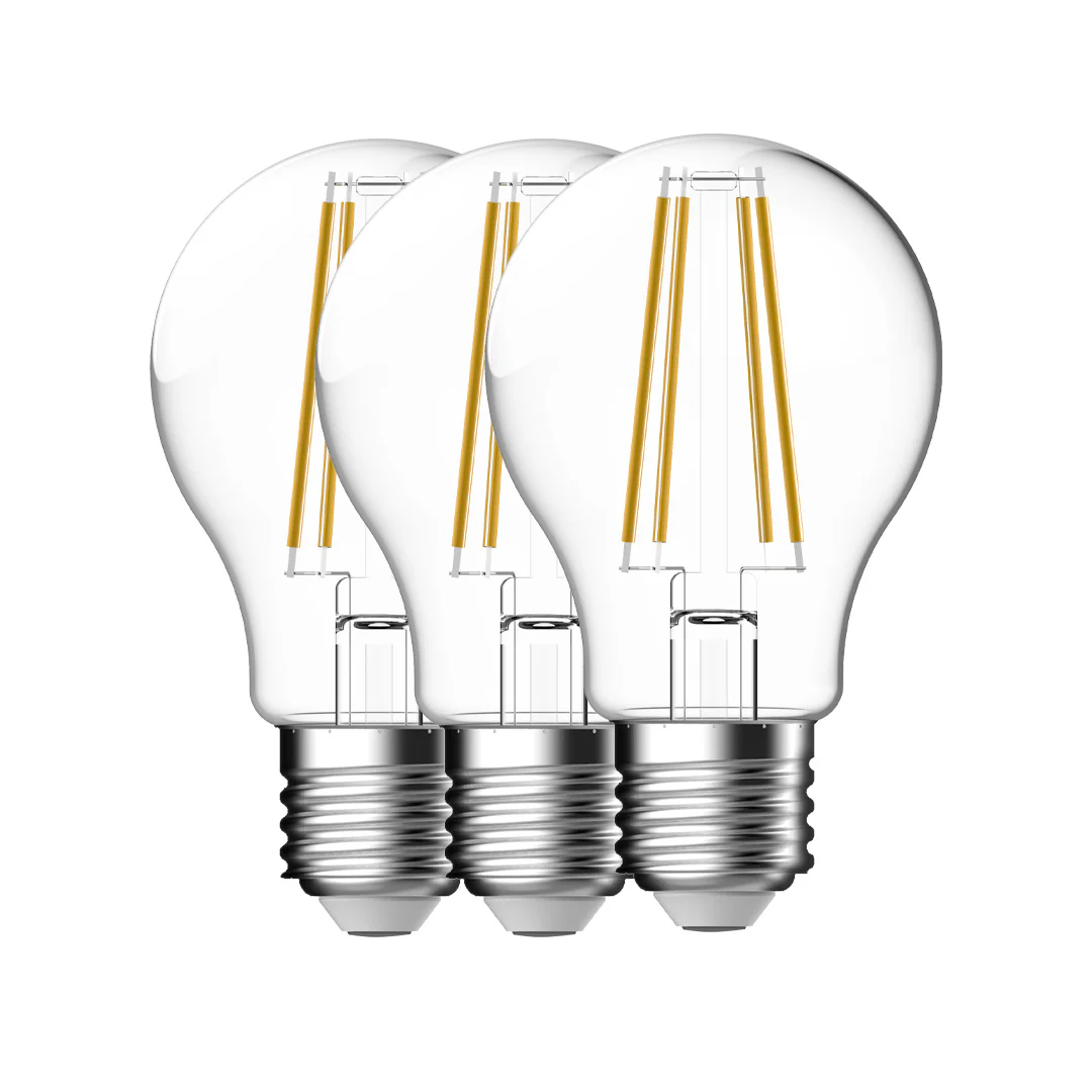 E27 A60 4000K 860lm kirkas 3-pack
