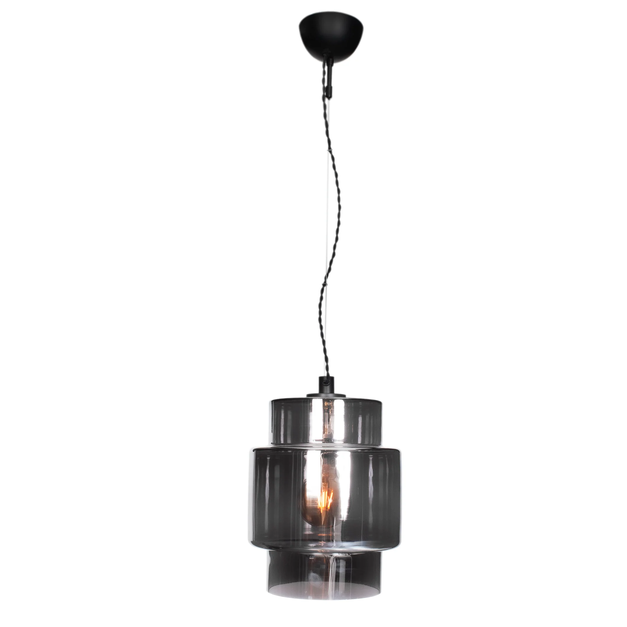 Ebbot Ø27 cm riippuvalaisin   savunharmaa - Image 2