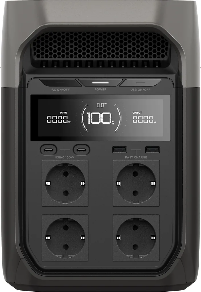 EcoFlow Delta 3 kannettava virta-asema, 1024 Wh - Image 2