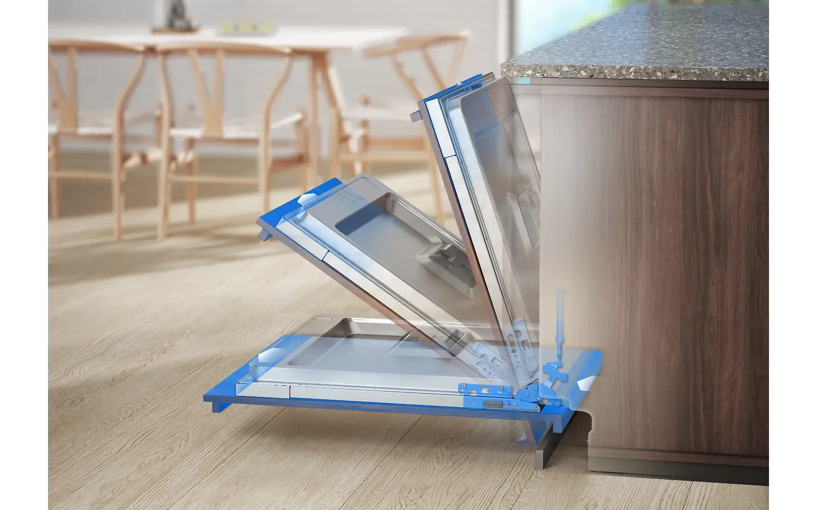 Electrolux 600 SatelliteClean astianpesukone, integroitava (EES48400L) - Image 9