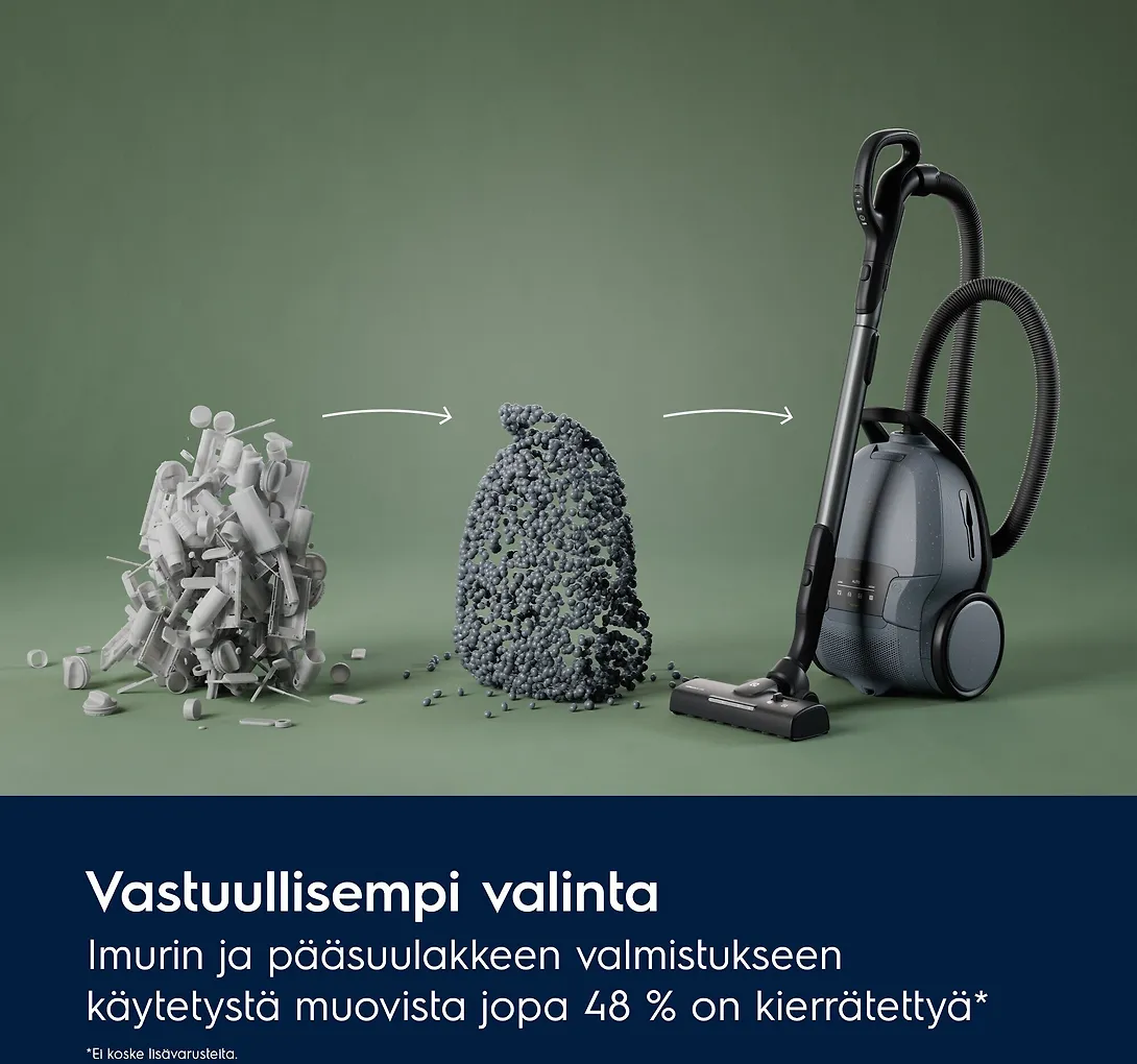 Electrolux 800 Bagged EB81U1LDB pölypussillinen imuri - Image 15
