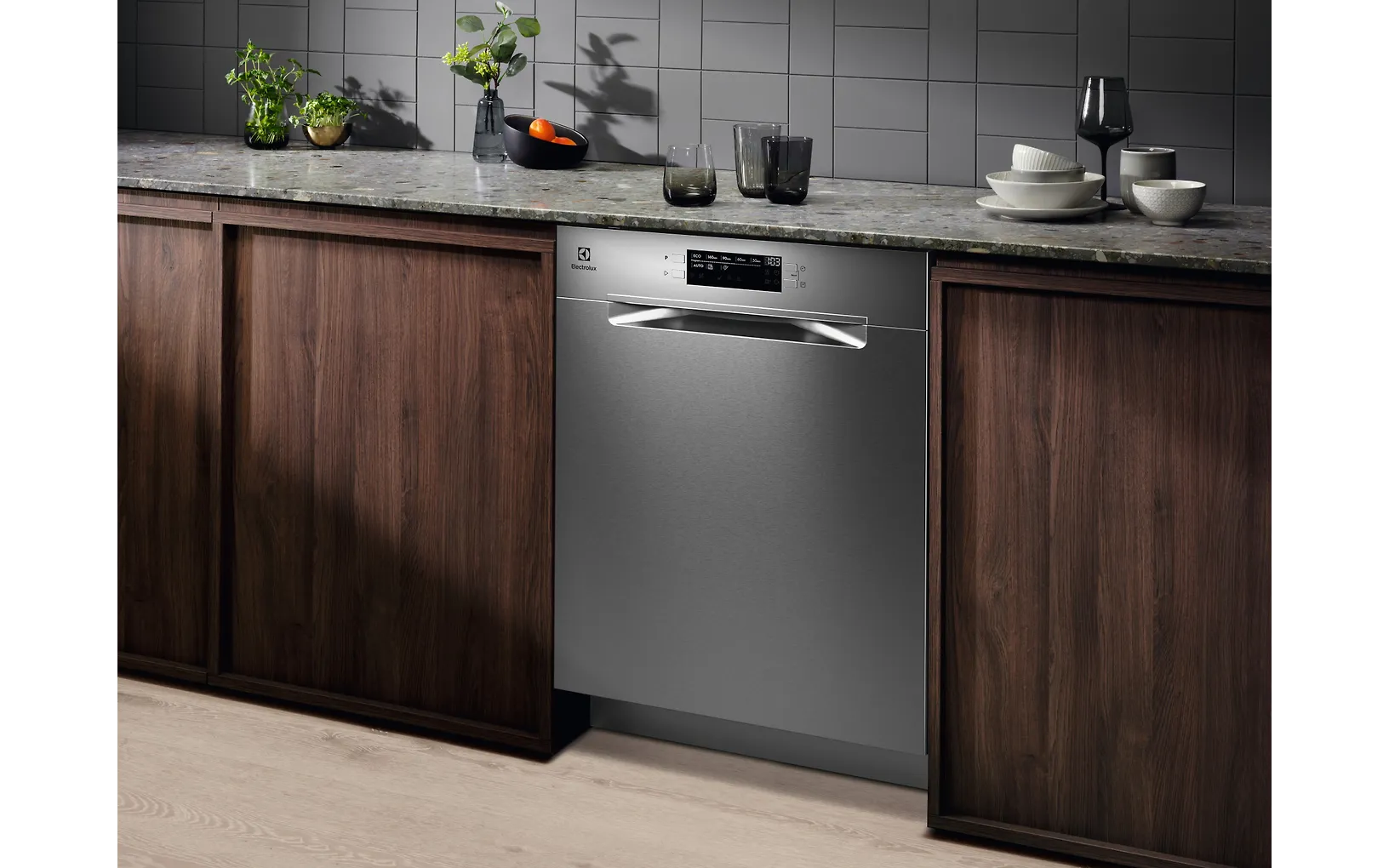 Electrolux ESS48300UX 600 SatelliteClean astianpesukone, teräs - Image 4