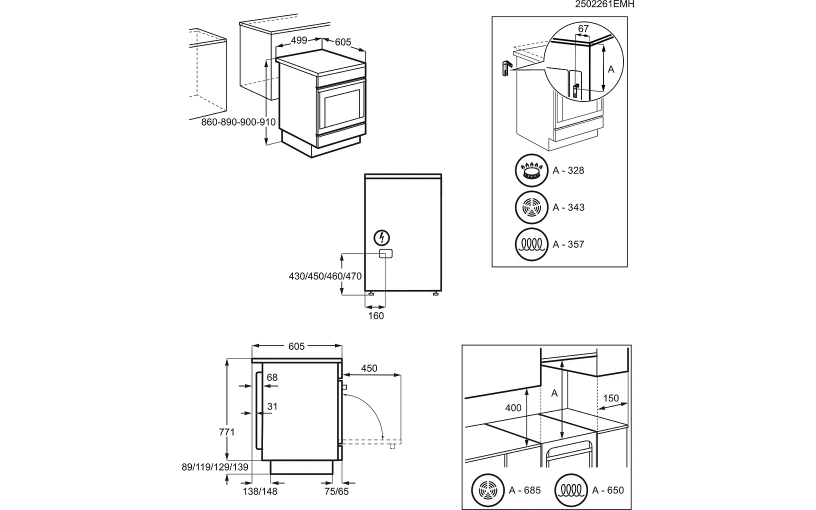 Electrolux LKI561401X induktioliesi, teräs - Image 4