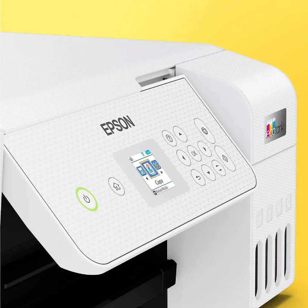 Epson EcoTank ET-2876 A4-monitoimitulostin, valkoinen - Image 7