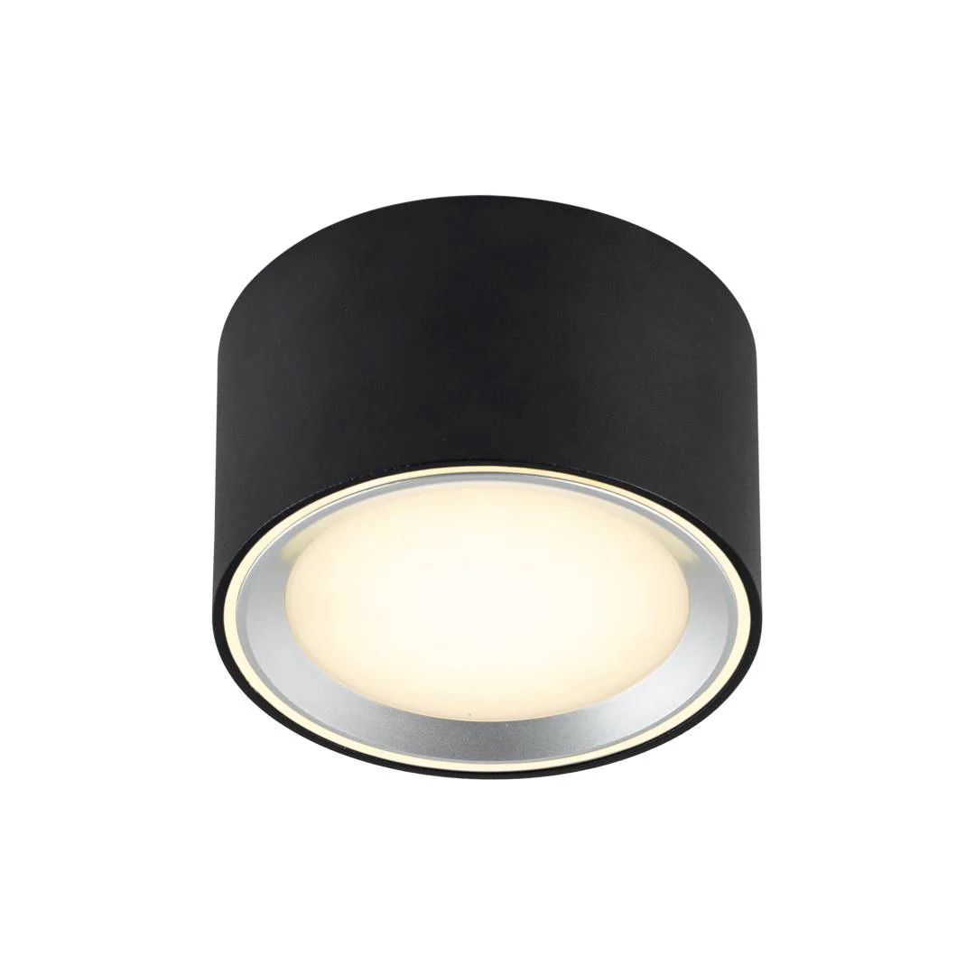 Fallon LED 8,5W alasvalo musta