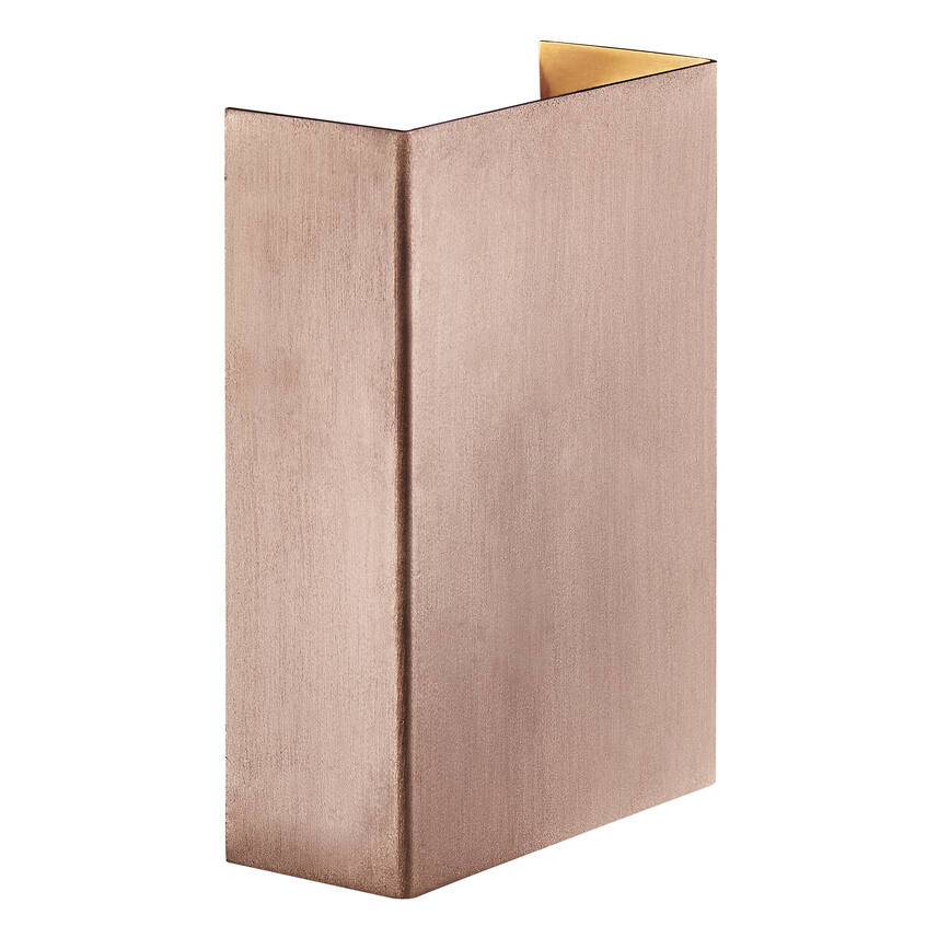 Fold 10 IP54 seinävalaisin kupari