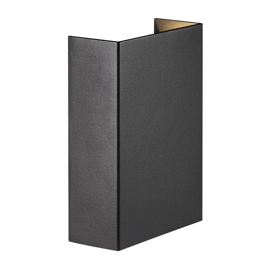 Fold 10 IP54 seinävalaisin musta
