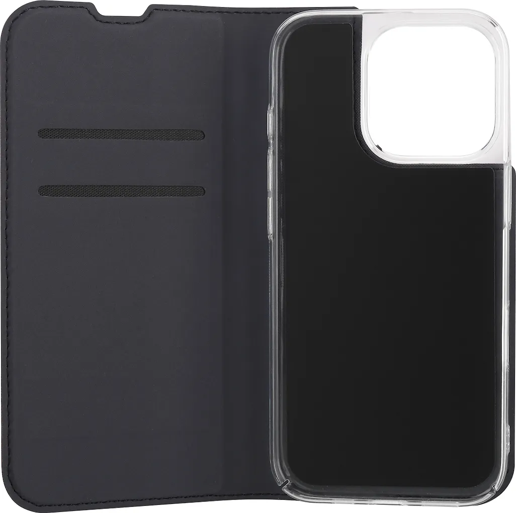 FoneKit BookCase -suojakotelo, iPhone 16 Pro, musta - Image 6