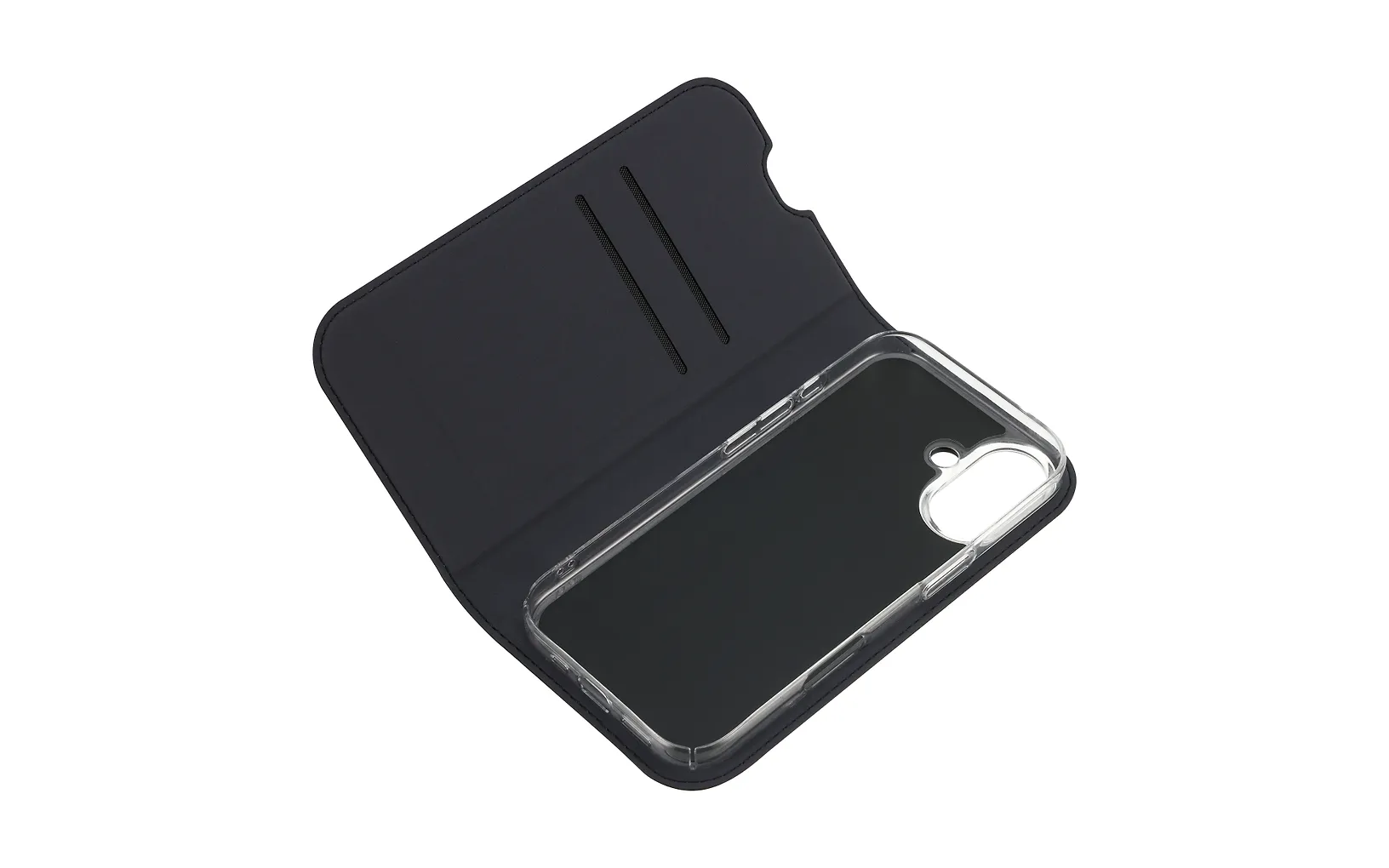 FoneKit BookCase suojakotelo, iPhone 17, musta - Image 4