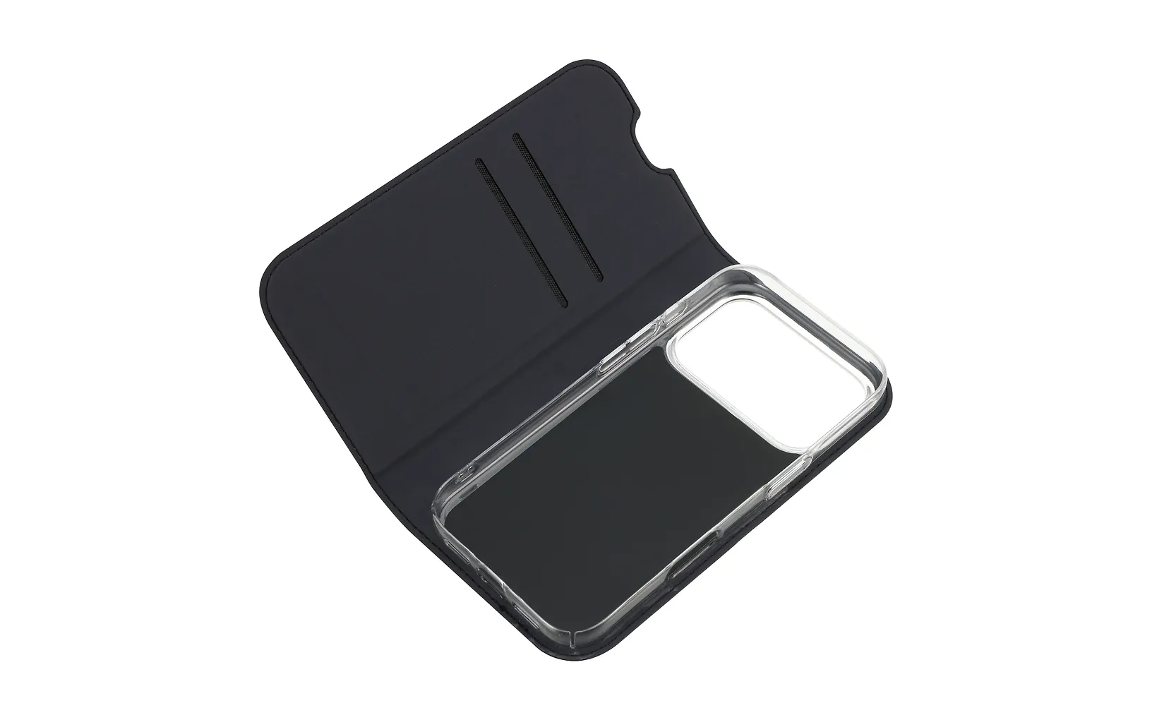 FoneKit BookCase suojakotelo, iPhone 17 Pro, musta - Image 5