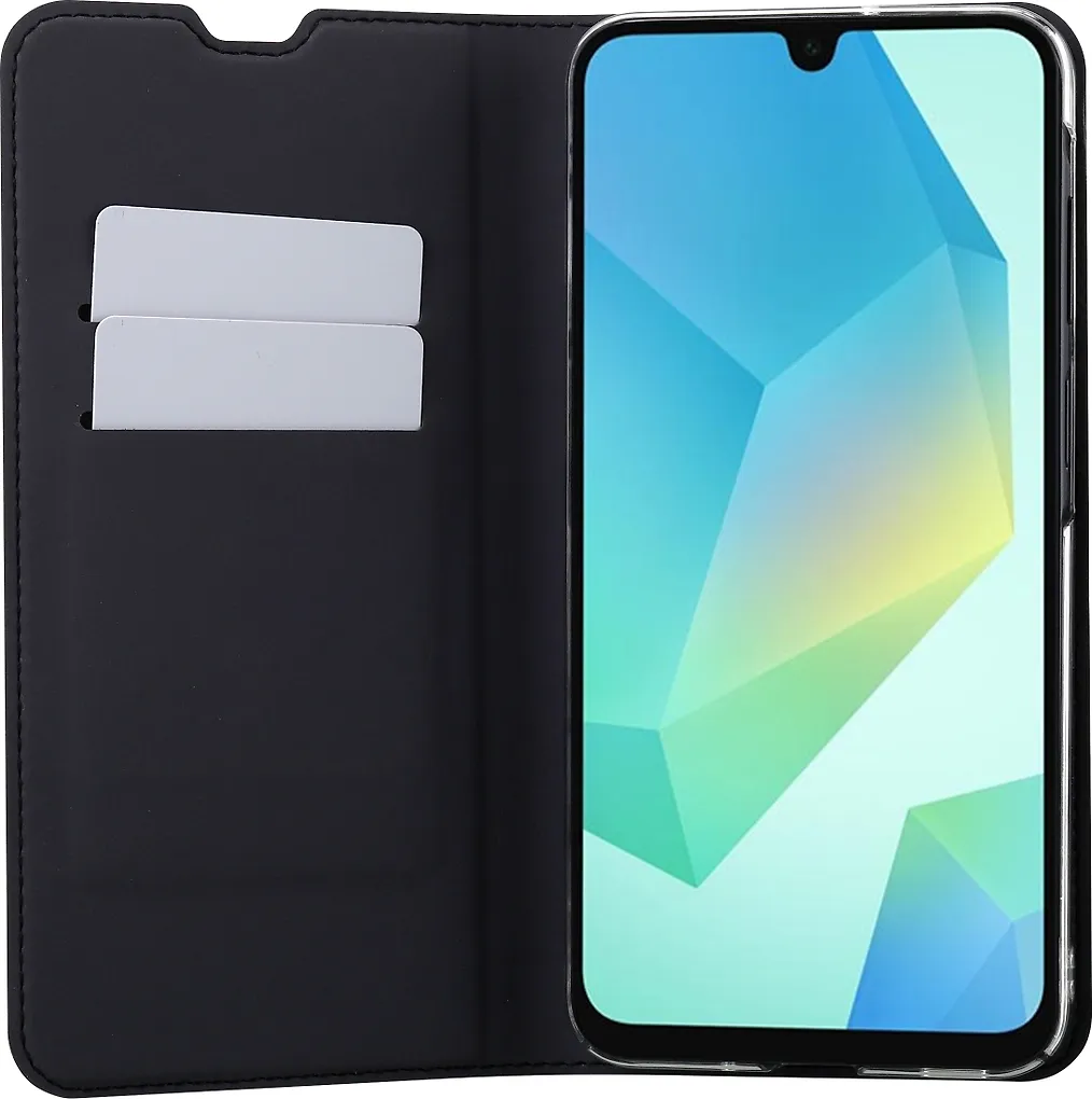 FoneKit BookCase -suojakotelo, Samsung Galaxy A16, musta - Image 4
