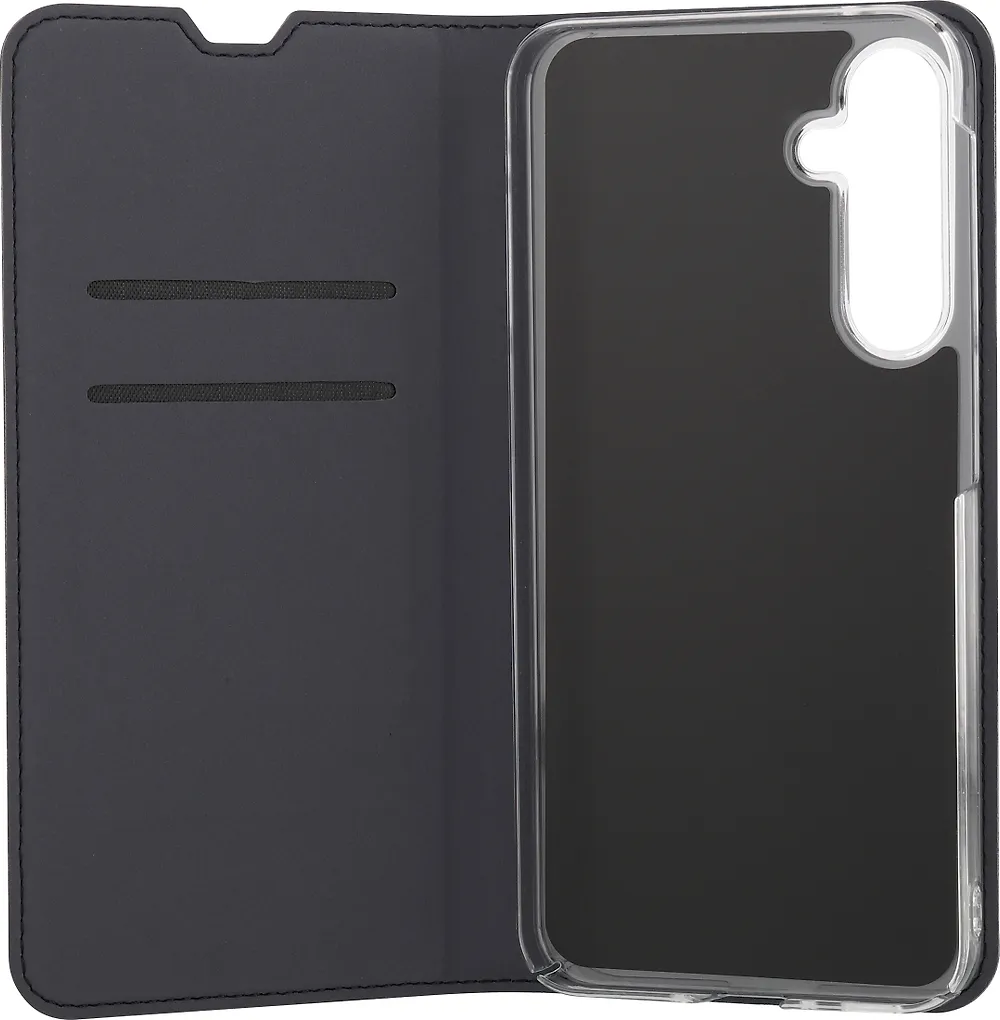 FoneKit BookCase -suojakotelo, Samsung Galaxy A35, musta - Image 4