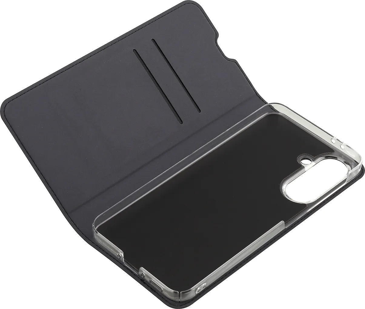 FoneKit BookCase -suojakotelo, Samsung Galaxy A36, musta - Image 4
