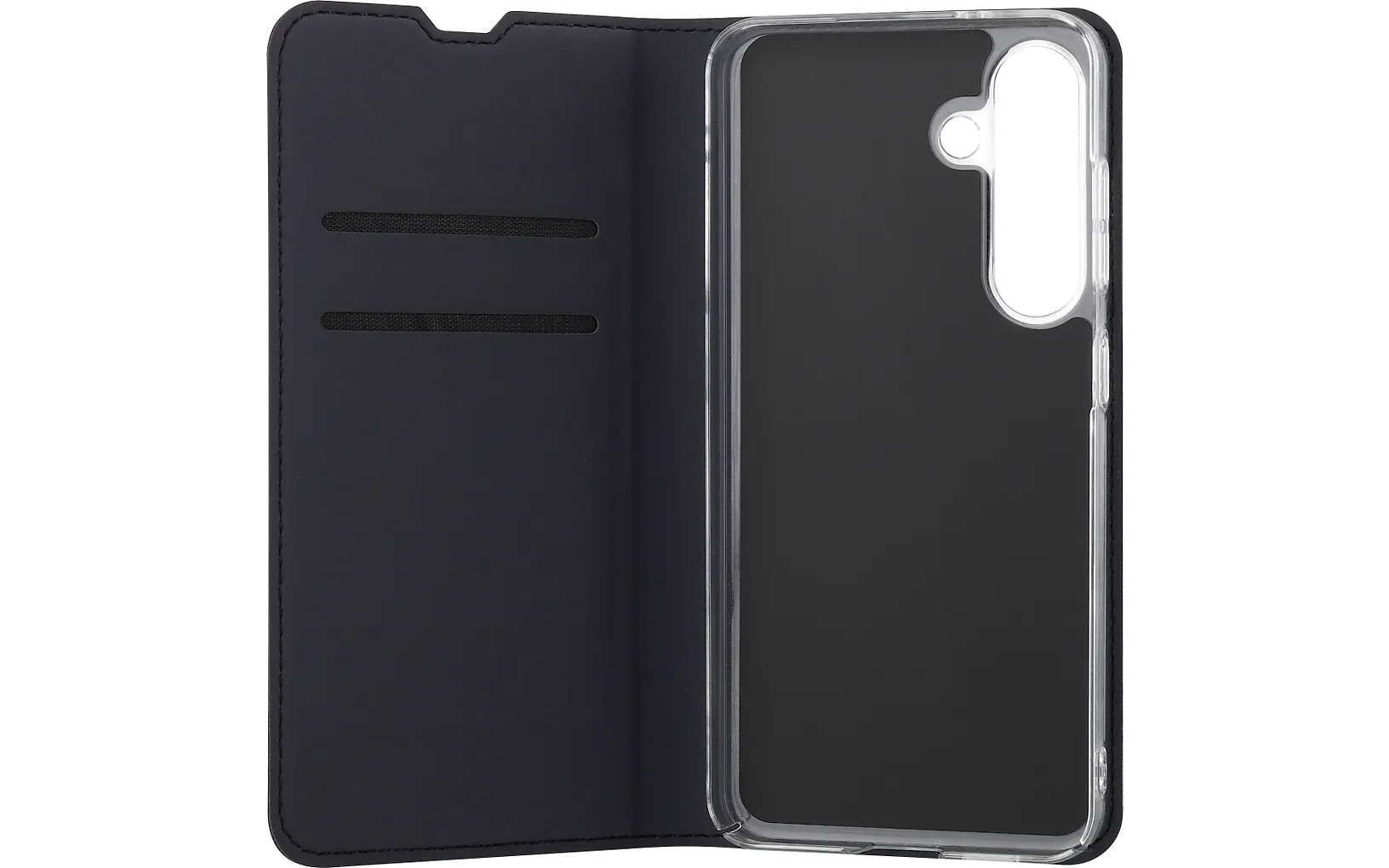 FoneKit BookCase -suojakotelo, Samsung Galaxy S24, musta - Image 3
