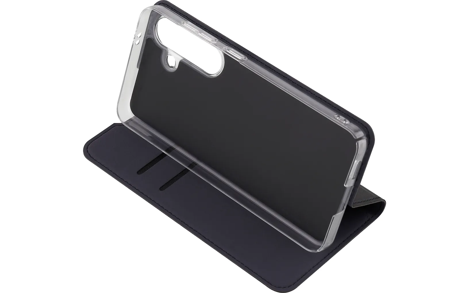 FoneKit BookCase -suojakotelo, Samsung Galaxy S24, musta - Image 5