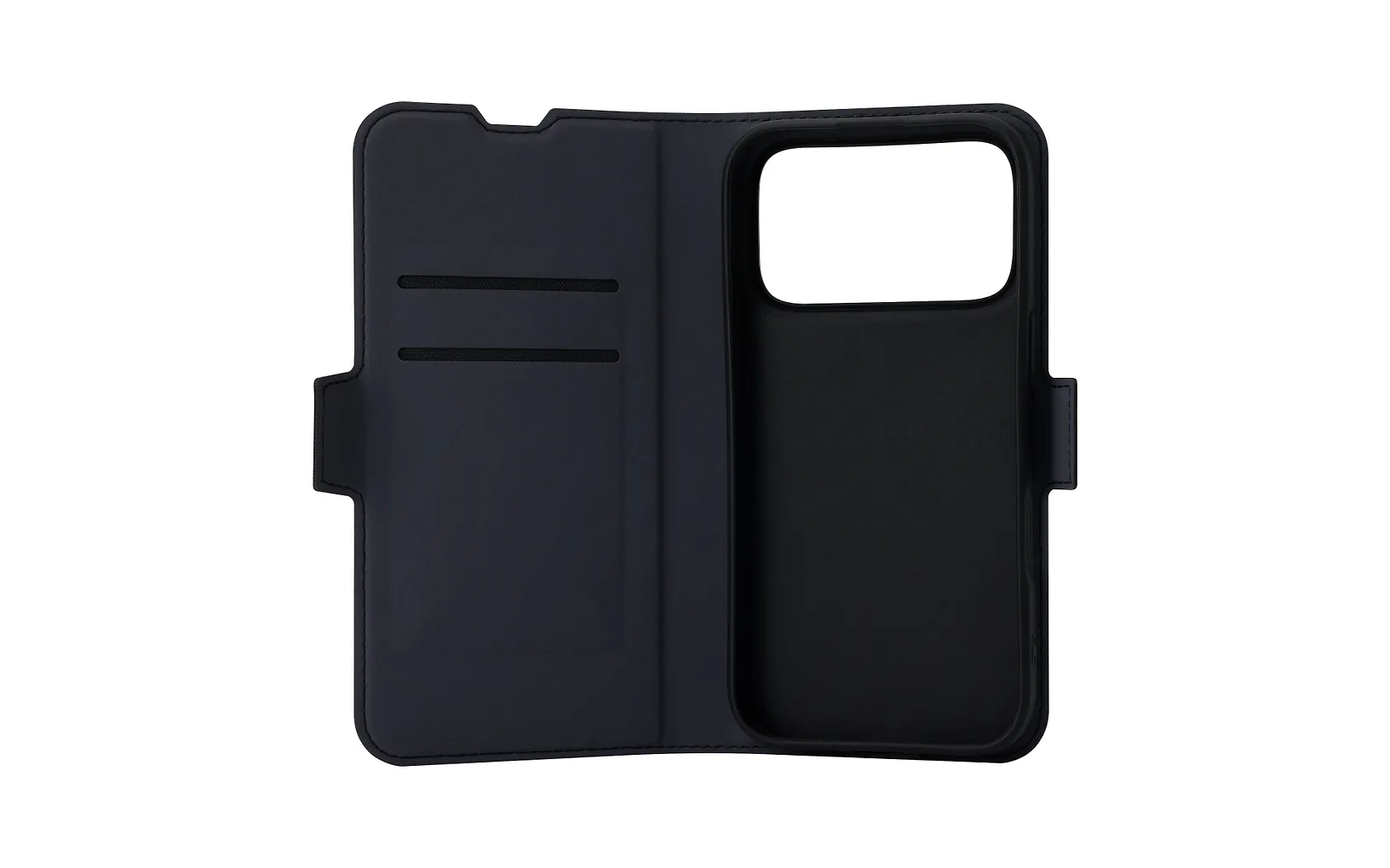 FoneKit MagSafe-yhteensopiva BookCase suojakotelo, iPhone 17 Pro, musta - Image 3